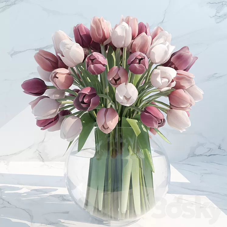 tulips 3D Model
