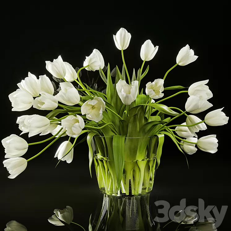 Tulips 3D Model Free