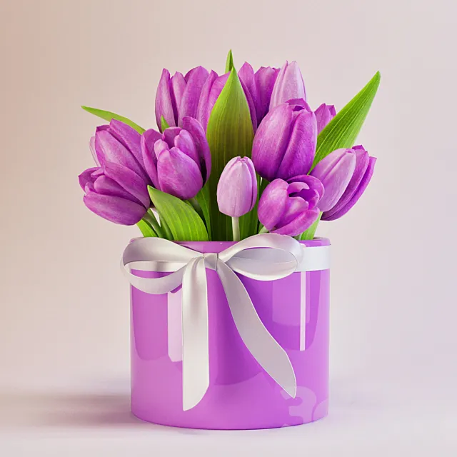 Tulips 3D Model