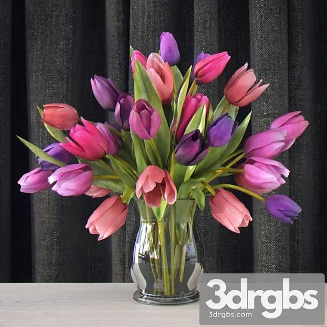 Tulips 3D Model Free