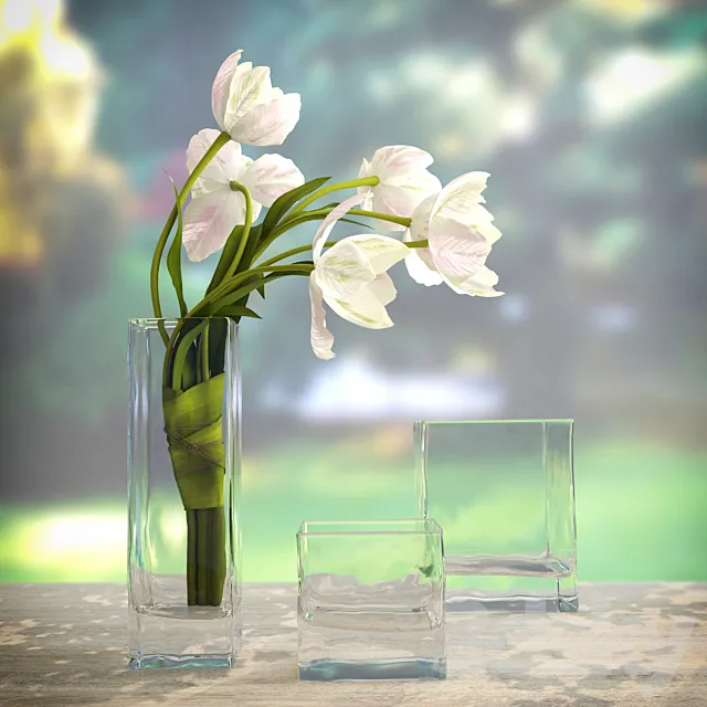 Tulips 3D Model