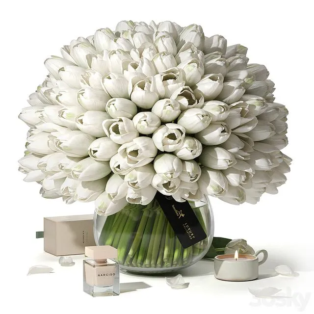 Tulips Interflora Luxury Collection 3D Model