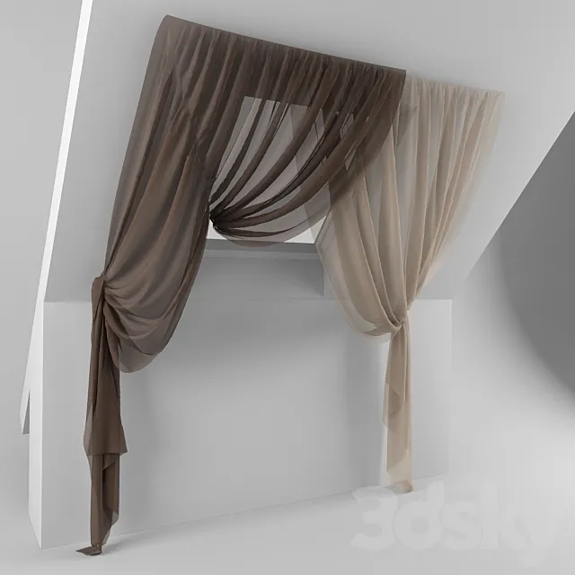 tulle for attic 3DModel