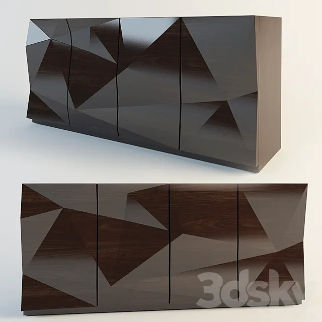 Tumba-dresser from Emmemobili Crash 3D Model