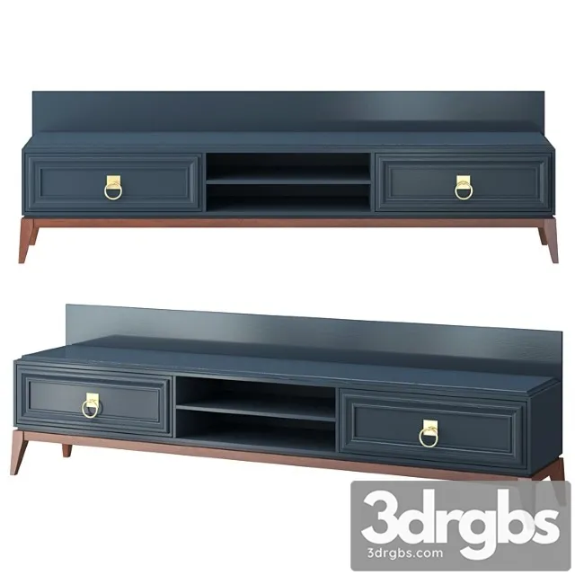 Tumba Pod Tv Elegante 3D Model Free