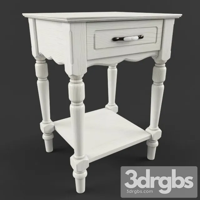 Tumba Prikrovatnaya Belfan Fransuaza 3D Model Free