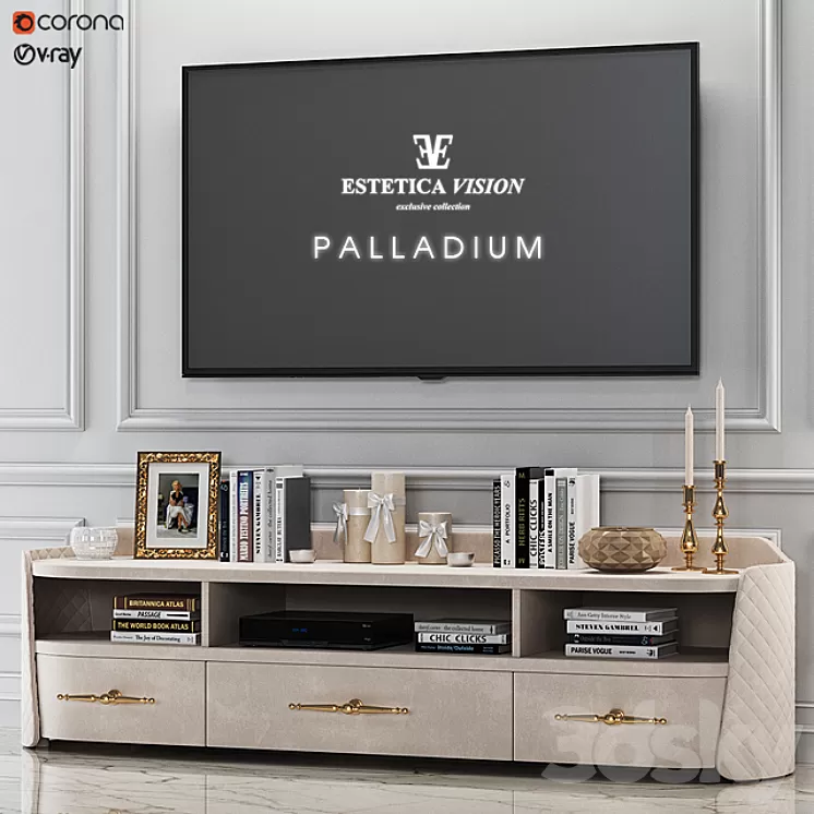 TUMBER PALLADIUM TV 3D Model