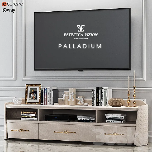 TUMBER PALLADIUM TV 3DModel