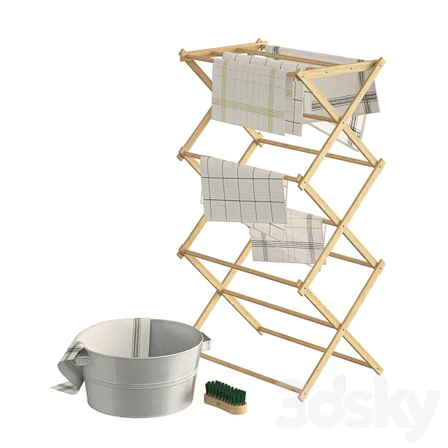 Tumble dryer Borstad Ikea 3D Model