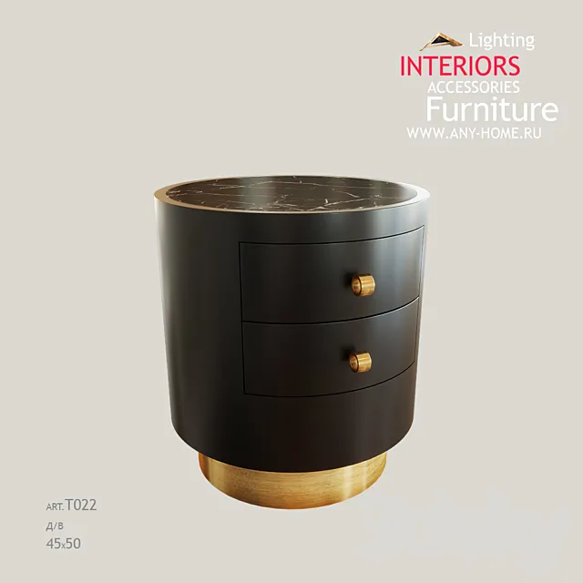 TUMBOO PRIKNOVATNAYA T022 3D Model