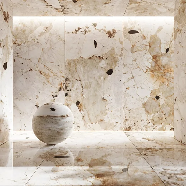 Tundra porcelain tile 3D Model