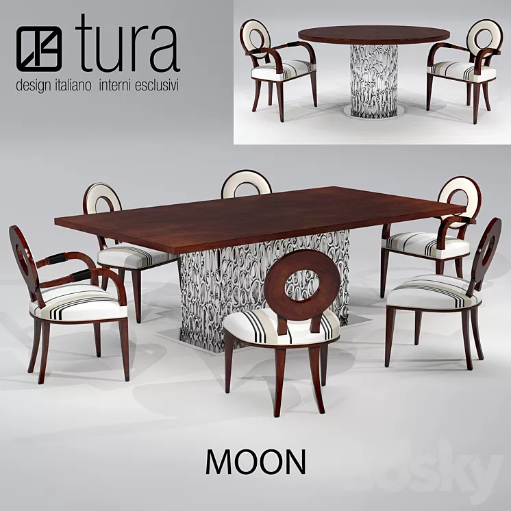 Tura Moon 3D Model