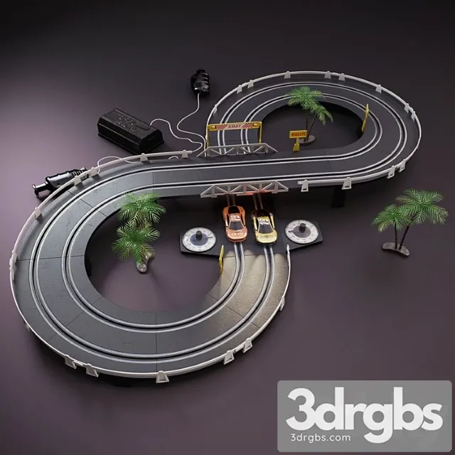 Turbo Racing 3D Model Free
