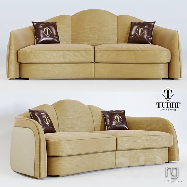 Turii TA673 Stardust 3D Model