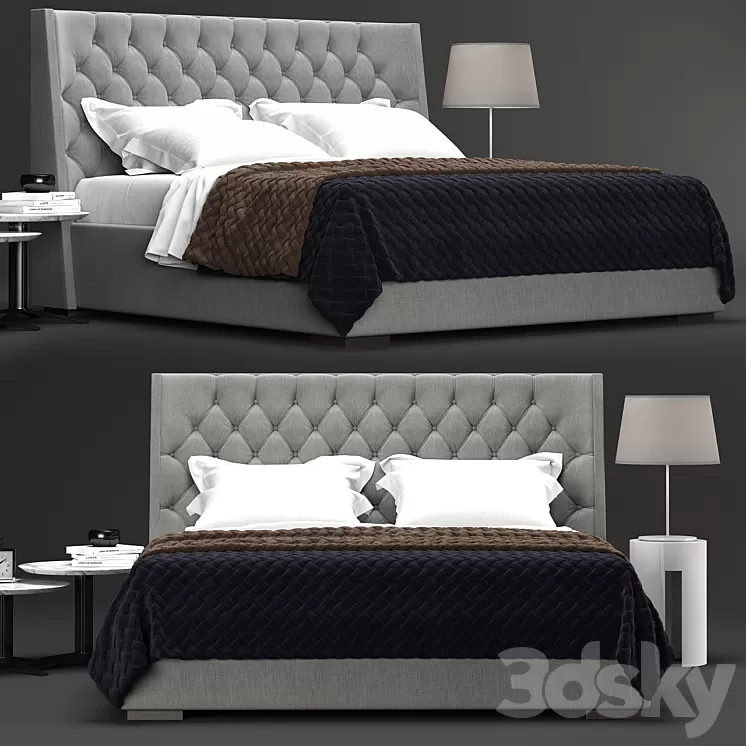 Turman Low Bed Meridiani 3D Model