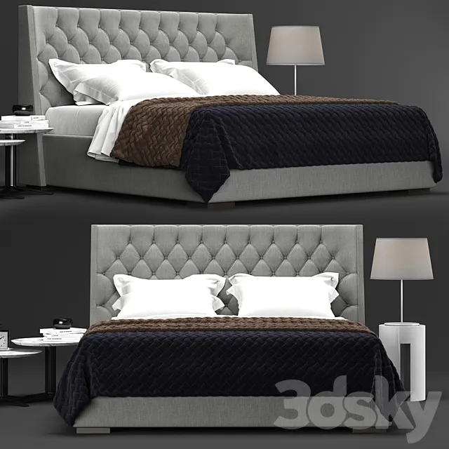 Turman Low Bed. Meridiani 3DModel