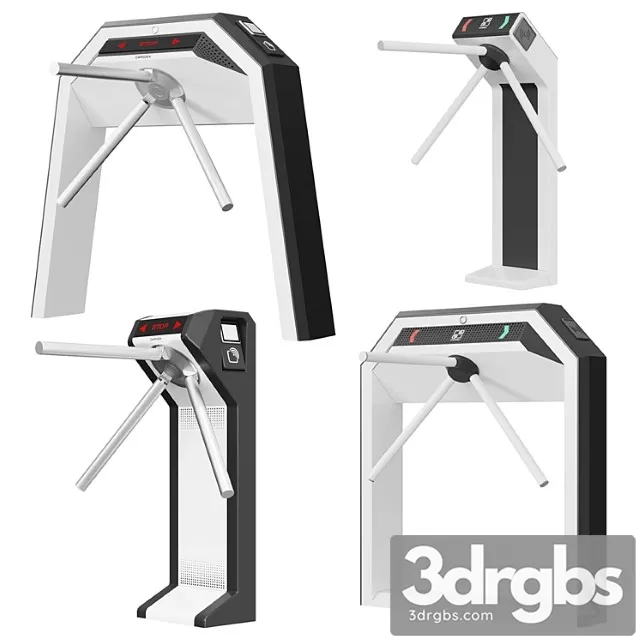 Turnikety Carddex 3D Model Free