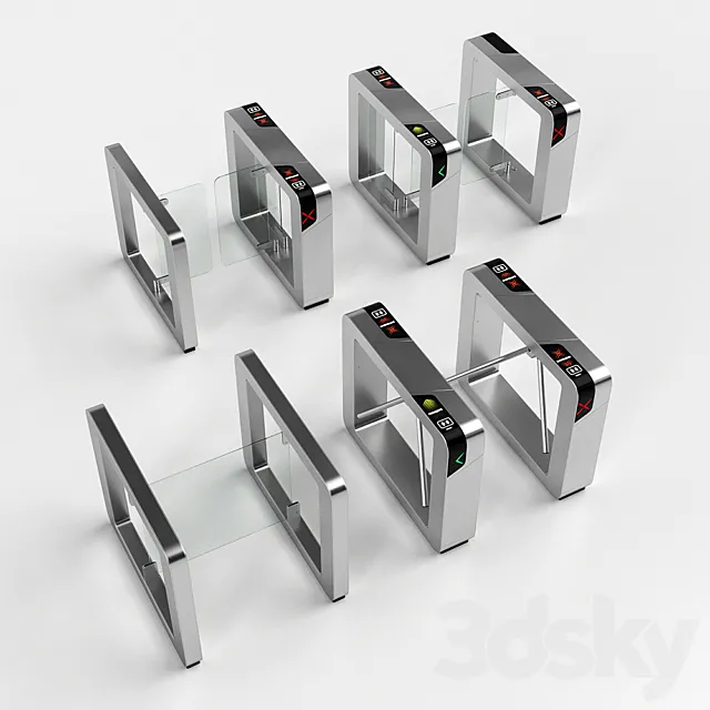 Turnstile 3D Model