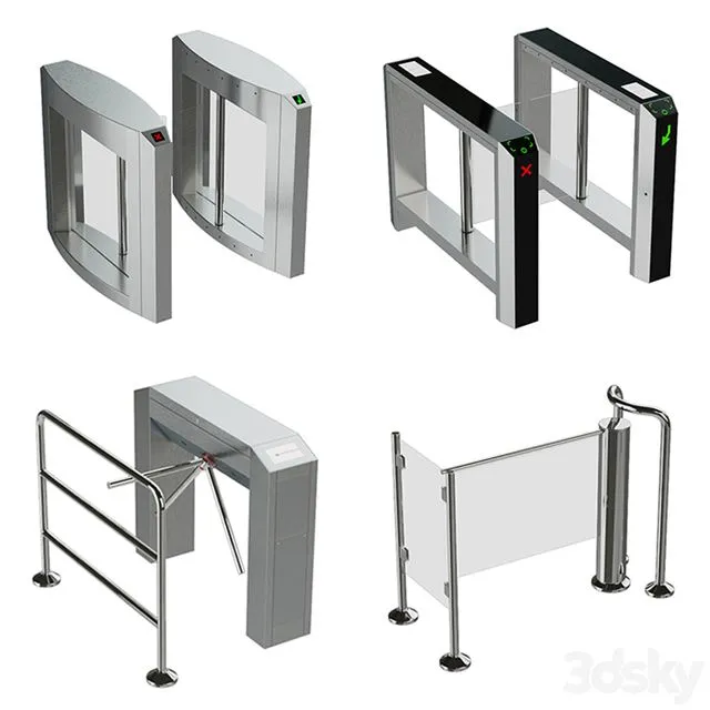 turnstile COLLECTION 3D Model