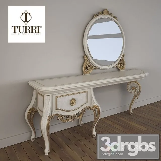 Turri Baroque TC153L 3D Model Free