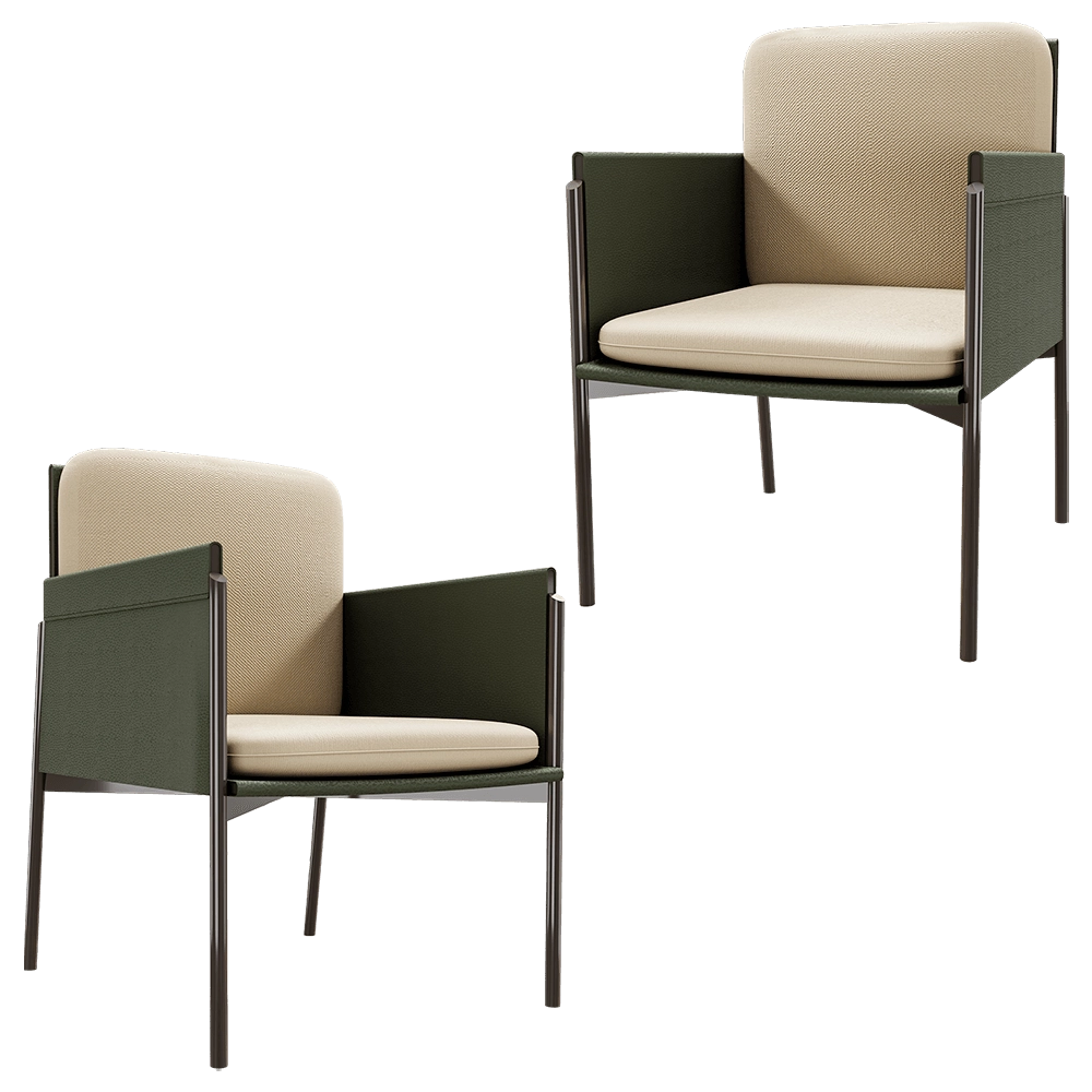 Turri - Chair Zenith 3D Model