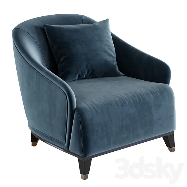 Turri jolly armchair 3D Model