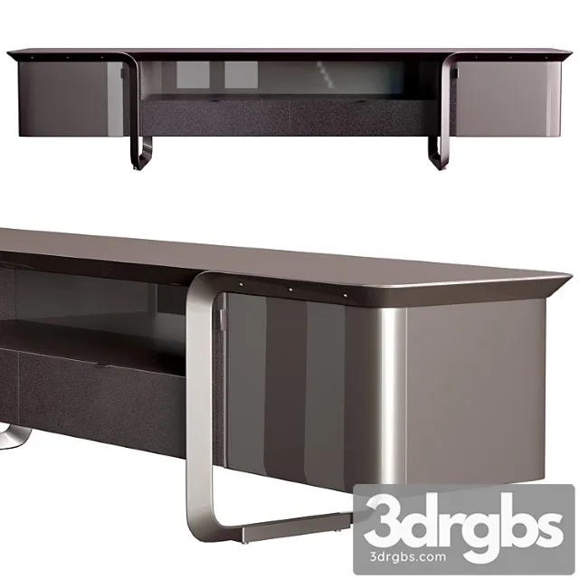 Turri milano tv cabinet 2 3D Model Free