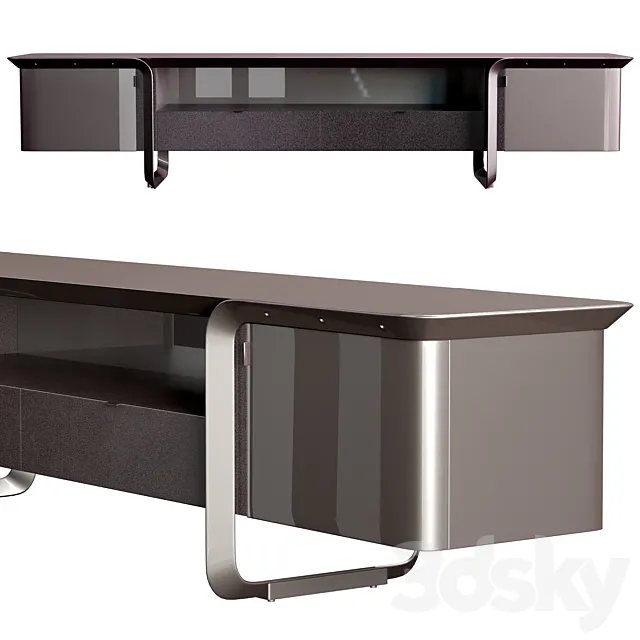 Turri MILANO TV cabinet 3D Model