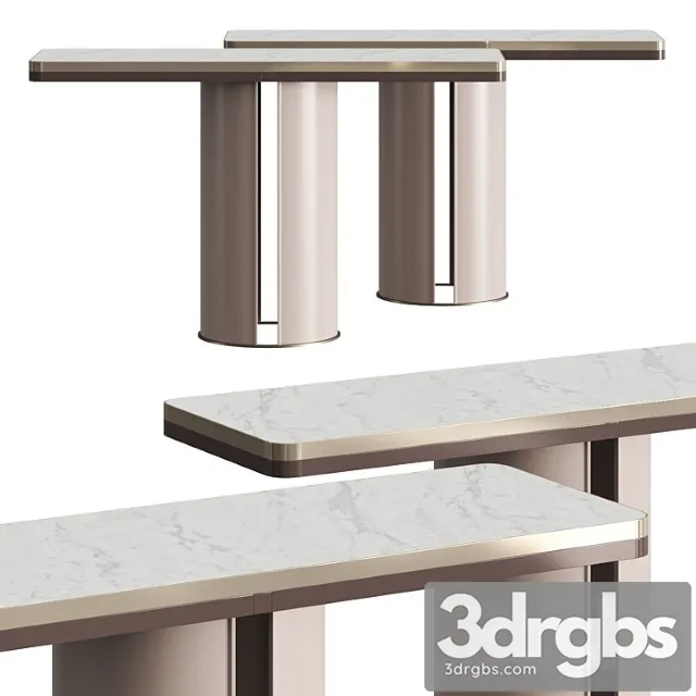 Turri Zero Console Table 3D Model Free