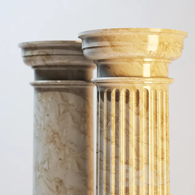 Tuscan columns Free Download