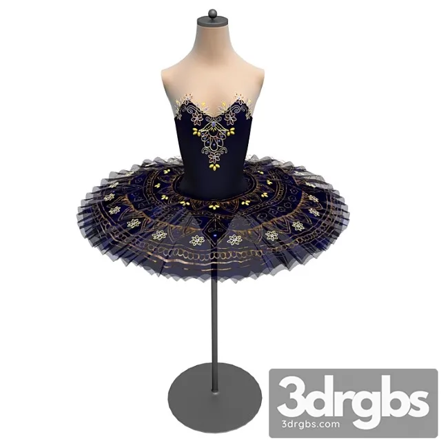 Tutu For Ballet Raymond Raymond 2 3D Model Download