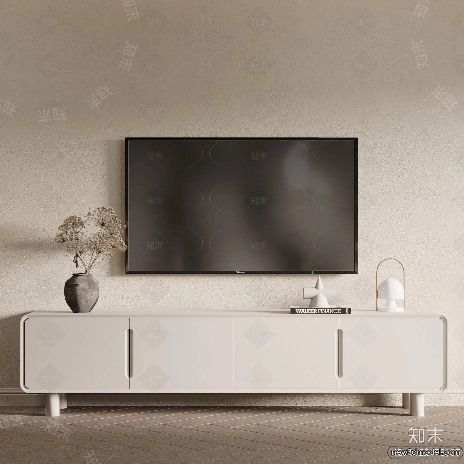 TV Cabinet 3D Models - 3D Furniture for Interior Design - 065