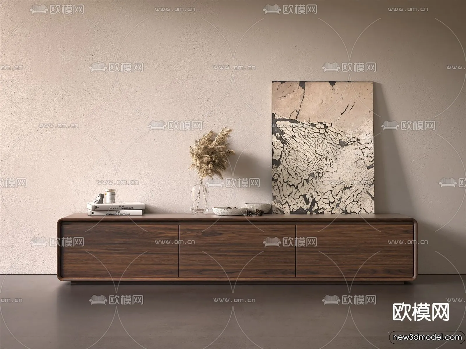 TV Cabinet 3D Models - 3D Furniture for Interior Design - 084