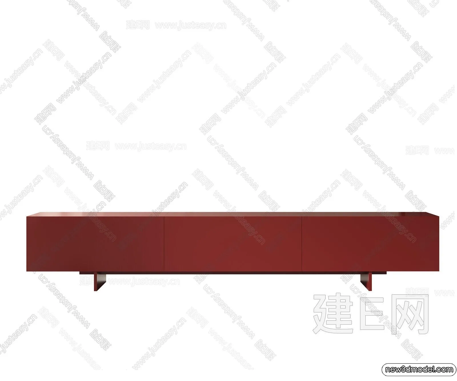 TV Cabinet 3D Models - 3D Furniture for Interior Design - 097
