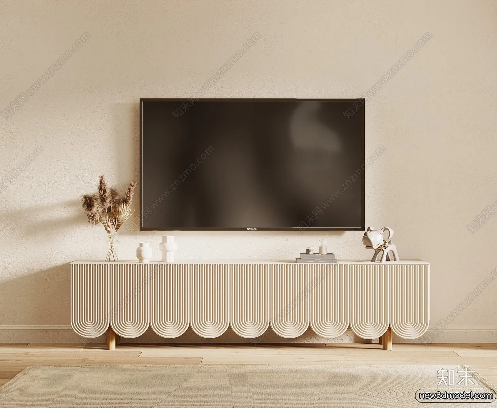 TV Cabinet 3D Models - 3D Furniture for Interior Design - 116
