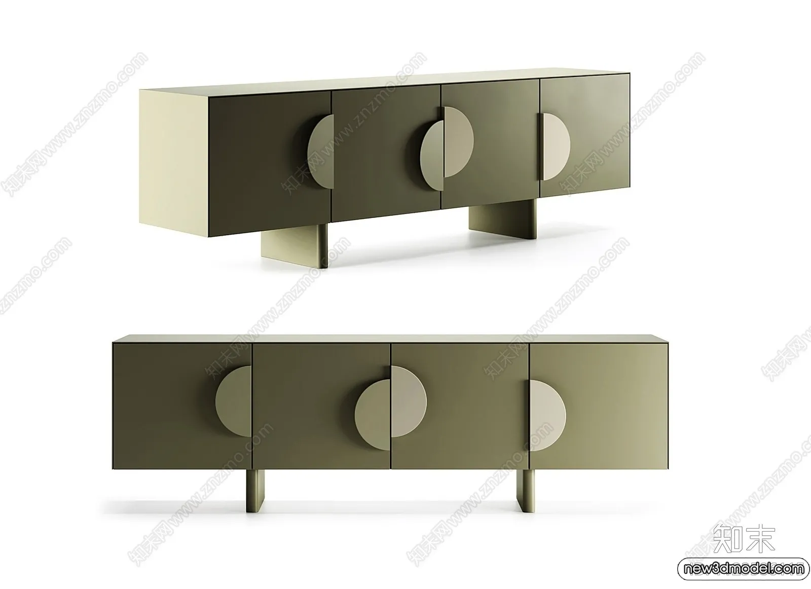 TV Cabinet 3D Models - 3D Furniture for Interior Design - 117