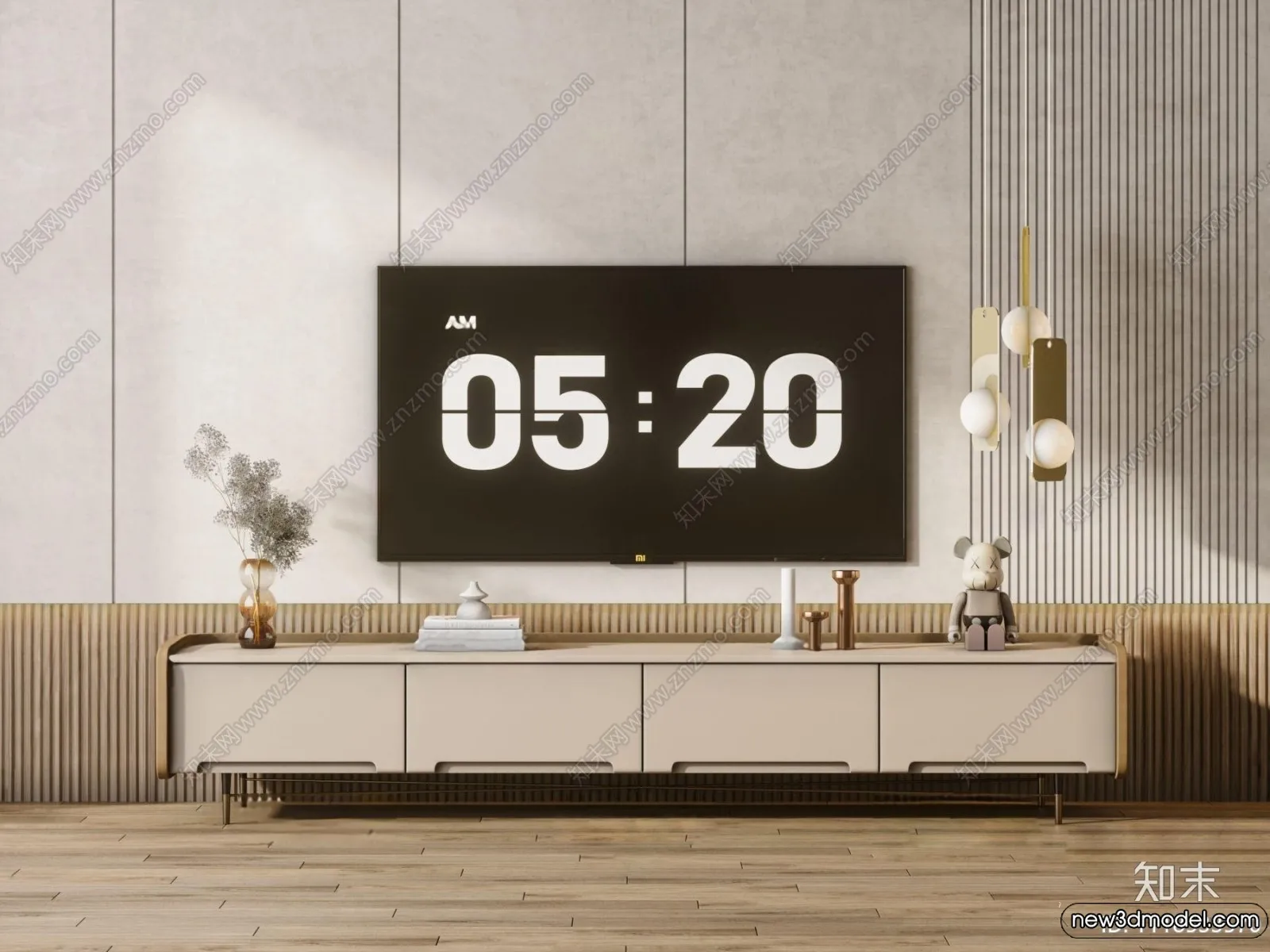 TV Cabinet 3D Models - 3D Furniture for Interior Design - 118