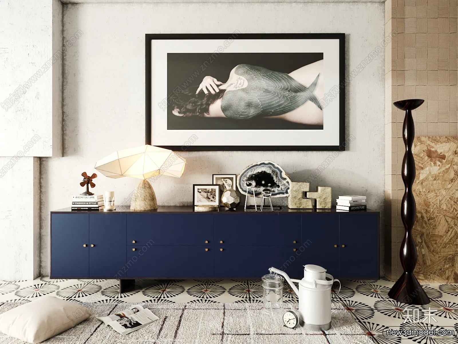 TV Cabinet 3D Models - 3D Furniture for Interior Design - 123