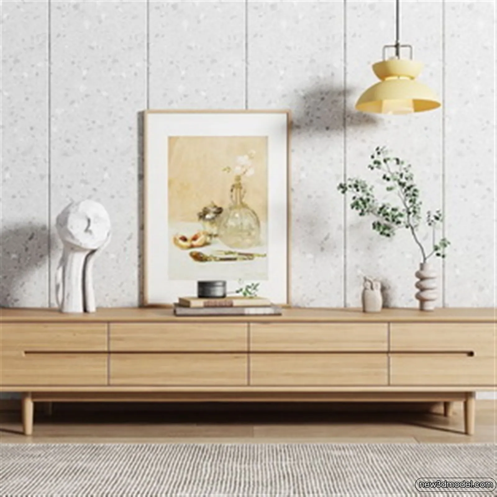 TV Cabinet 3D Models - 3D Furniture for Interior Design - 140