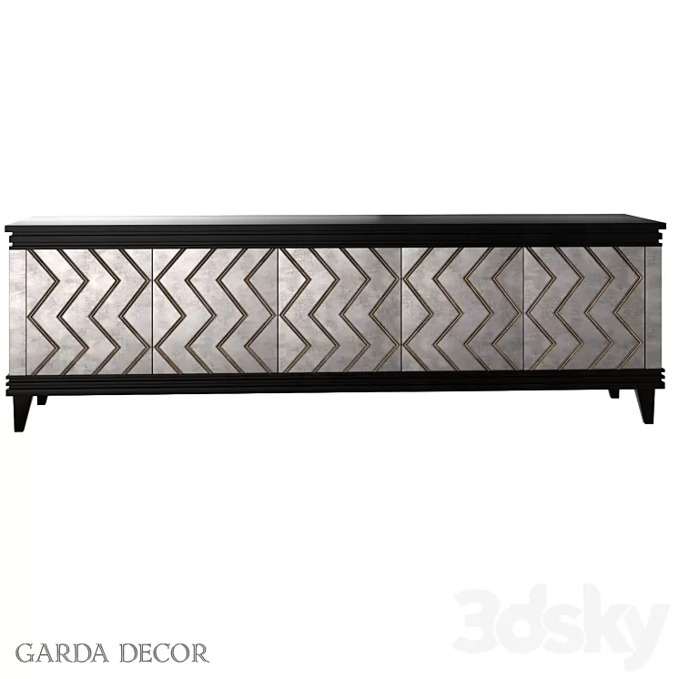 TV CABINET ART-1973-TV Garda Decor 3D Model