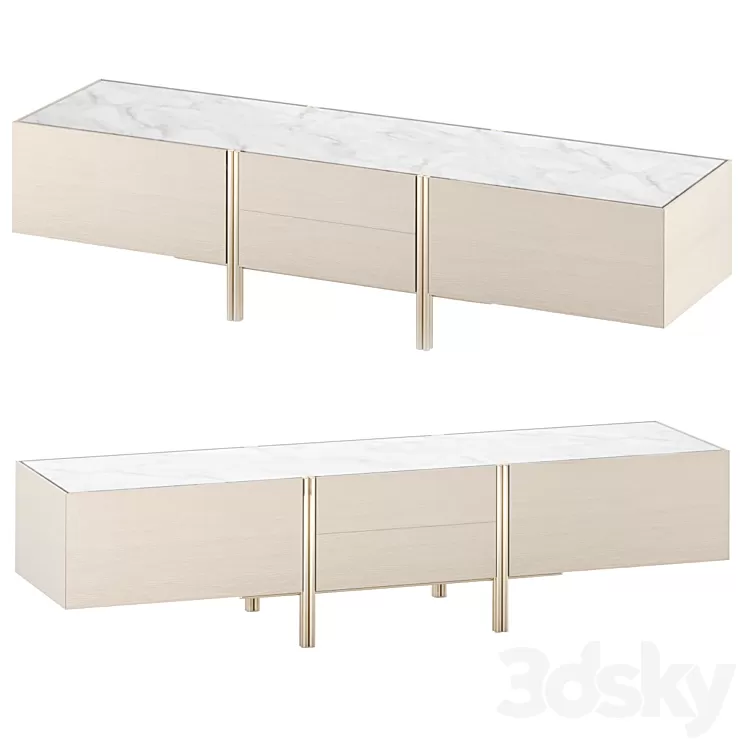 TV cabinet Edge 3D Model