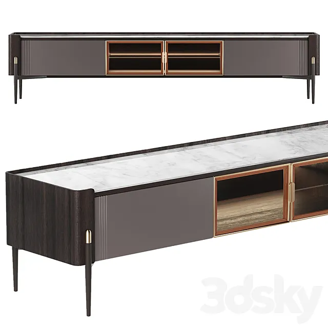 TV CABINET FITZ 3D Model
