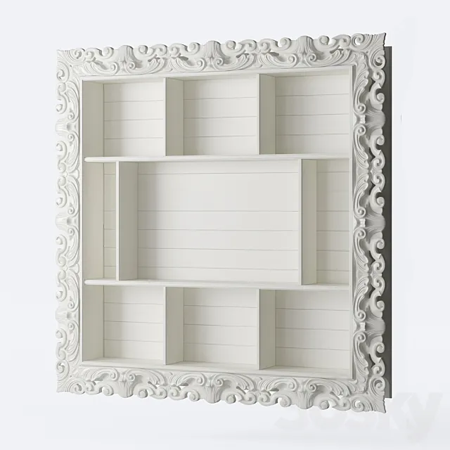 TV Frame Volpi art 2898 3D Model