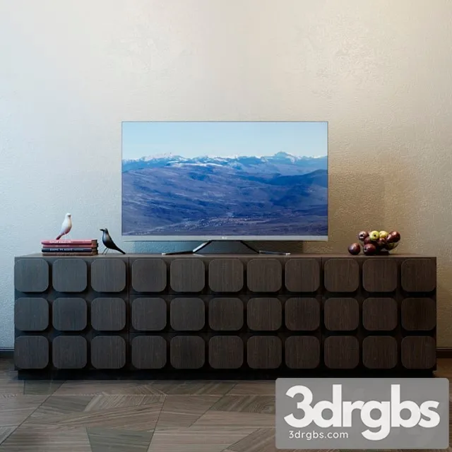 Tv furniture sorrento 2 3D Model Free