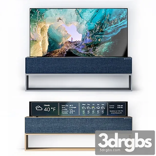 Tv Lg signature oled tv r