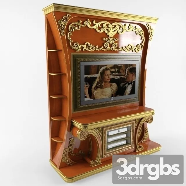 TV rack for 1 RIVA 3D Model Download