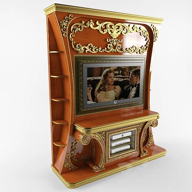 TV rack for 1 RIVA 3DModel