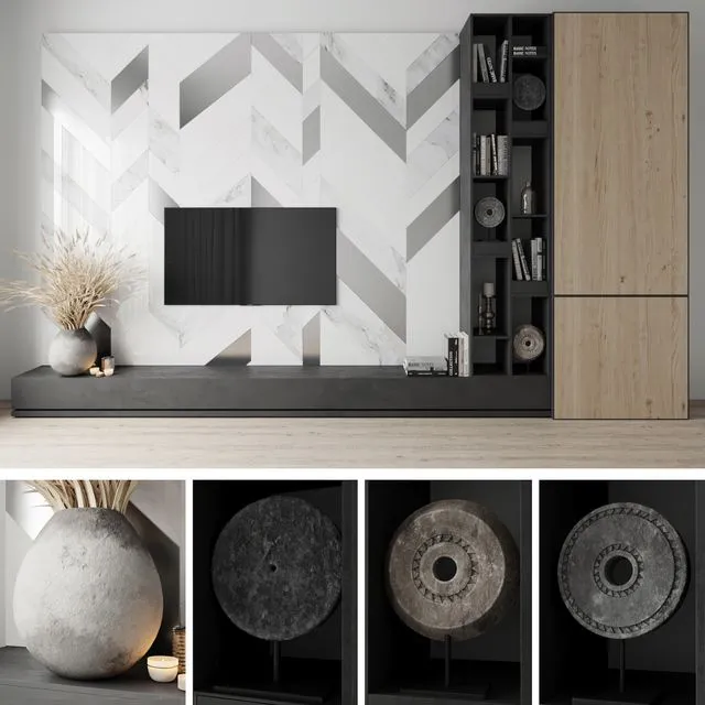 TV set 1 3D Model