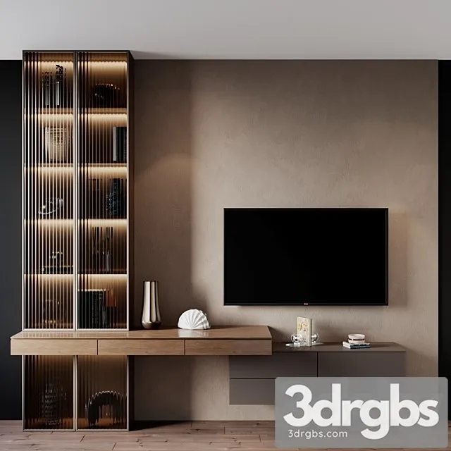 Tv Set 1 3D Model Free