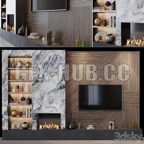 Tv Set 102 3D Model